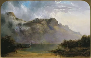 Mont Olympe, lac St Clair, Tasmanie, source de la Derwent